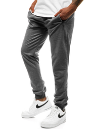 Pantalón de chándal de hombre gris oscuro JS/XW005S