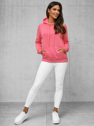 Sudadera de mujer coral OZONEE JS/W02Z