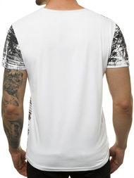 Camiseta de hombre blanca OZONEE JS/SS10920