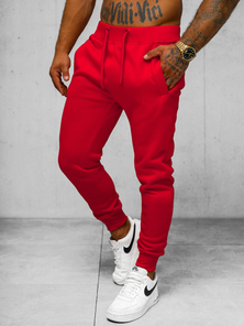Pantalón de chándal de hombre rojo OZONEE JS/XW01Z