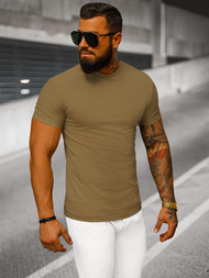 Camiseta de hombre marrón OZONEE NB/MT3001