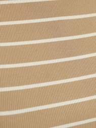 Camiseta de mujer beige OZONEE JS/96T659/6