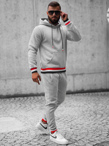 Chándal de hombre gris OZONEE JS/8C60/2