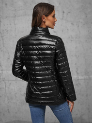 Chaqueta de mujer negra OZONEE JS/16M9110/392