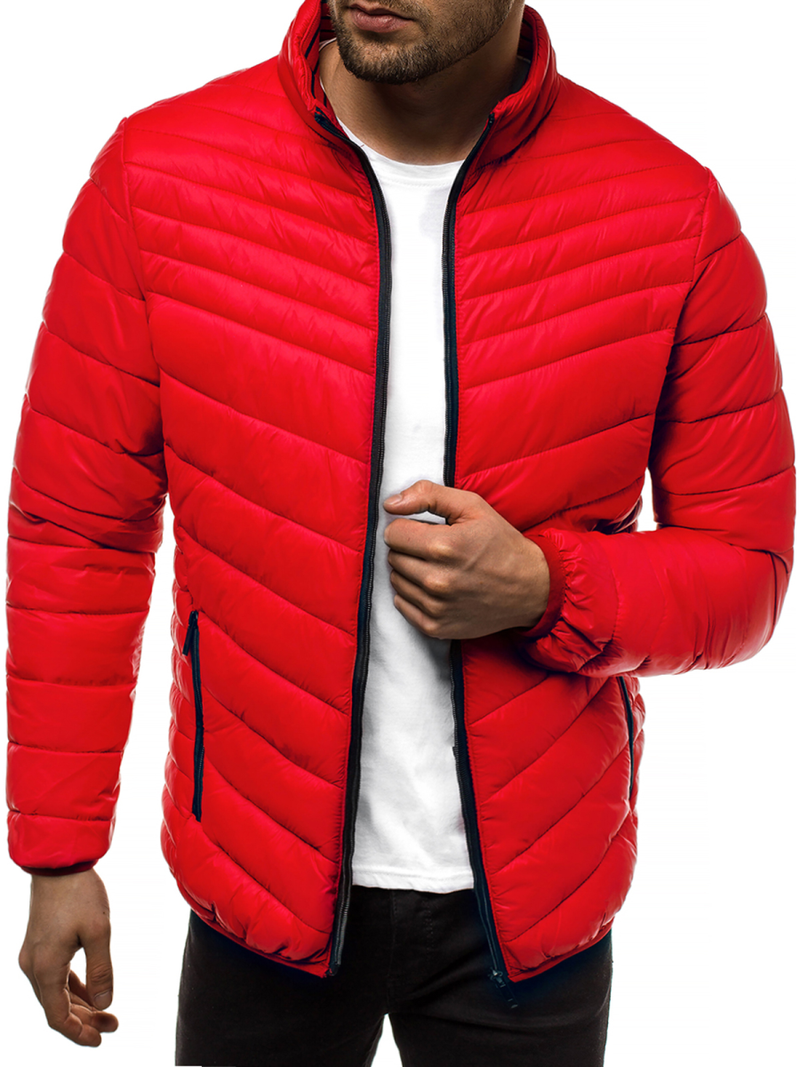 Chaqueta de hombre roja OZONEE JB/JP1137Z