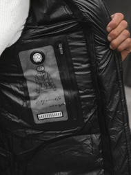 Chaqueta de hombre negra OZONEE JS/M790/392