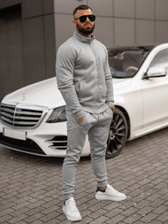 Chándal de hombre gris OZONEE JS/68C10385/2Z