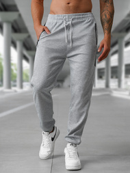 Pantalón de chándal de hombre gris OZONEE JS/15K1850/2