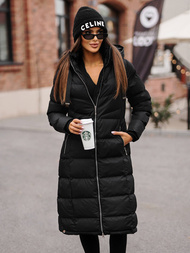 Chaqueta de mujer negra OZONEE JS/M736/392Z