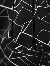 Sudadera de hombre negra OZONEE JS/88B1235/3