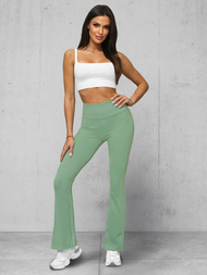 Leggings para mujer con piernas anchas menta OZONEE JS/17K588/127