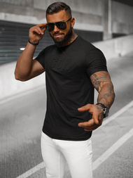 Camiseta de hombre negras OZONEE NB/MT3111