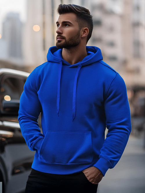 Sudadera de hombre cobalto OZONEE JS/2009Z