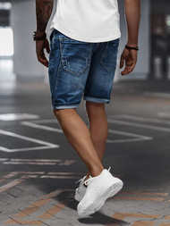 Pantalón corto de hombre azul OZONEE NB/MP0042BZ