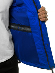 Chaqueta de hombre azul marino OZONEE MG/2517