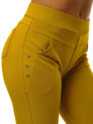 Leggings para mujer camel OZONEE JS/1041/A10