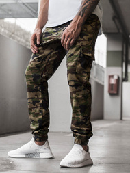 Pantalón jogger de hombre verde OZONEE A/404