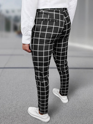 Pantalón chino de hombre negras OZONEE DJ/5522Z