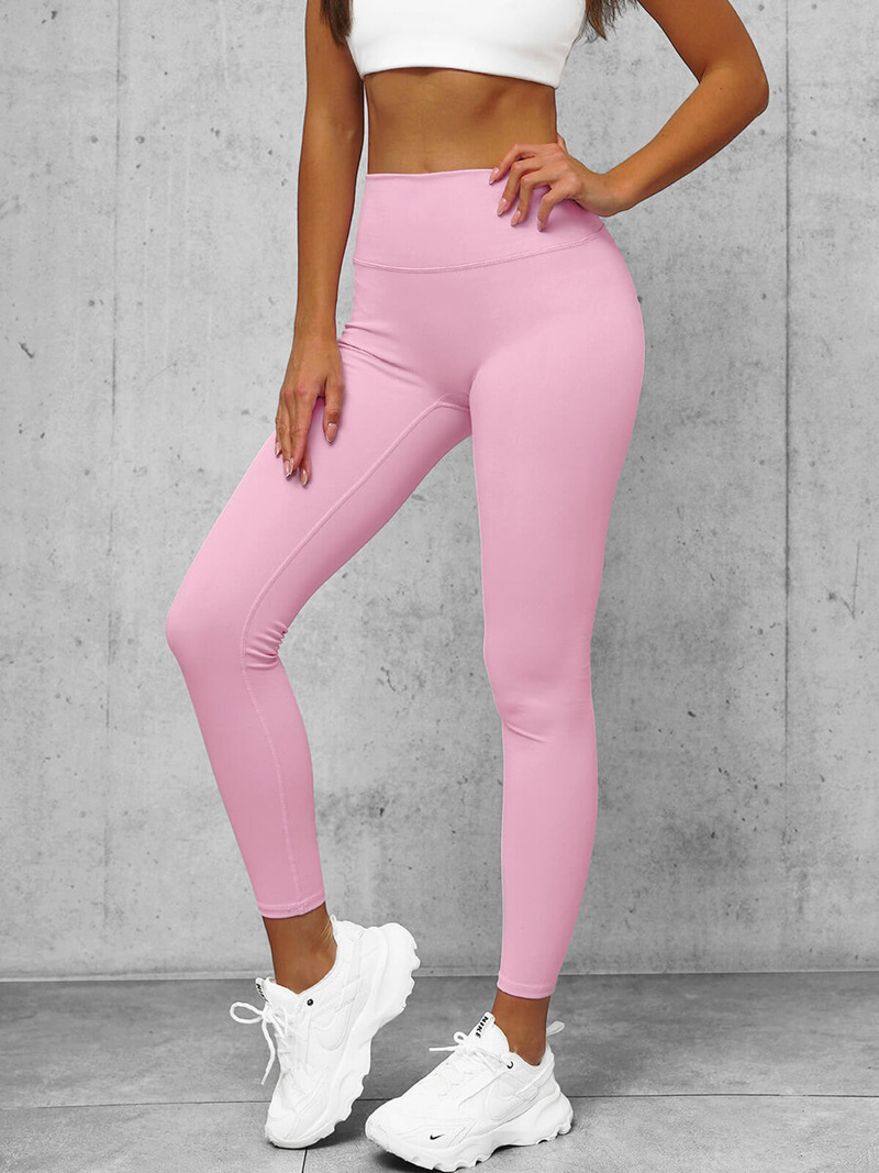Leggings para mujer rosa claro OZONEE O/K9-JZ