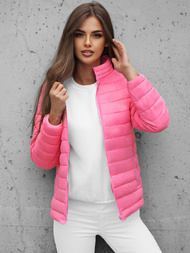Chaqueta de mujer rosa OZONEE JB/JP1141Z