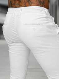 Pantalón de hombre blancos OZONEE BL/SK222/2