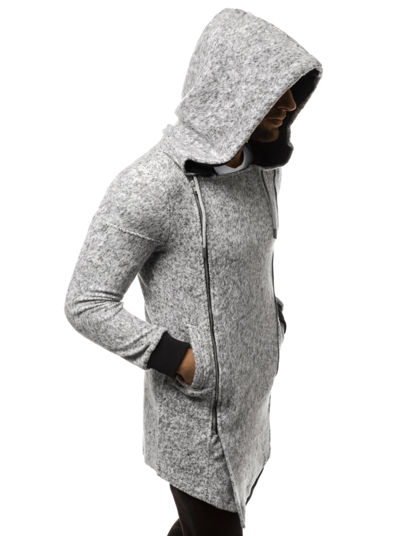 Sudadera de hombre gris OZONEE B/171693