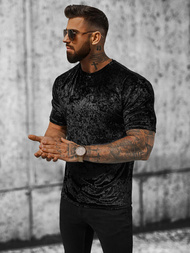 Camiseta de hombre negras OZONEE O/P1064