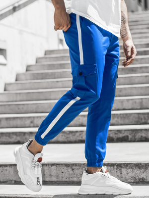 Pantalón jogger de hombre azul OZONEE DJ/5580