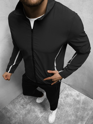Chaqueta de hombre negra OZONEE JS/M10303