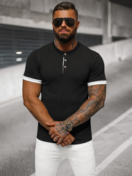 Camiseta de hombre negras OZONEE O/M011