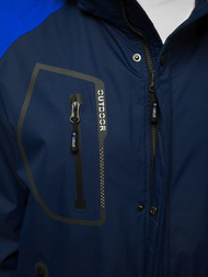 Chaqueta de hombre azul marino OZONEE MG/2515