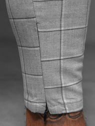 Pantalón chino de hombre gris OZONEE DJ/550172