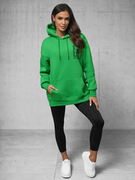 Sudadera de verde OZONEE O/SWE23017Z