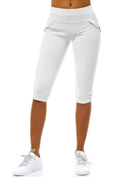 Leggings para mujer blancos OZONEE JS/1041/B11