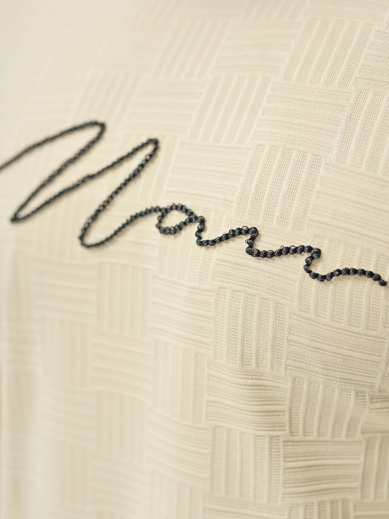 Camiseta de hombre beige OZONEE O/QS11628