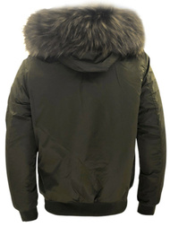 Chaqueta de hombre verde OZONEE O/99122