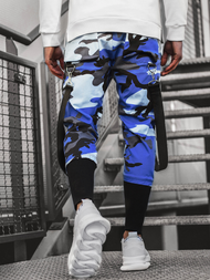 Pantalón jogger de hombre azul negro OZONEE G/11133