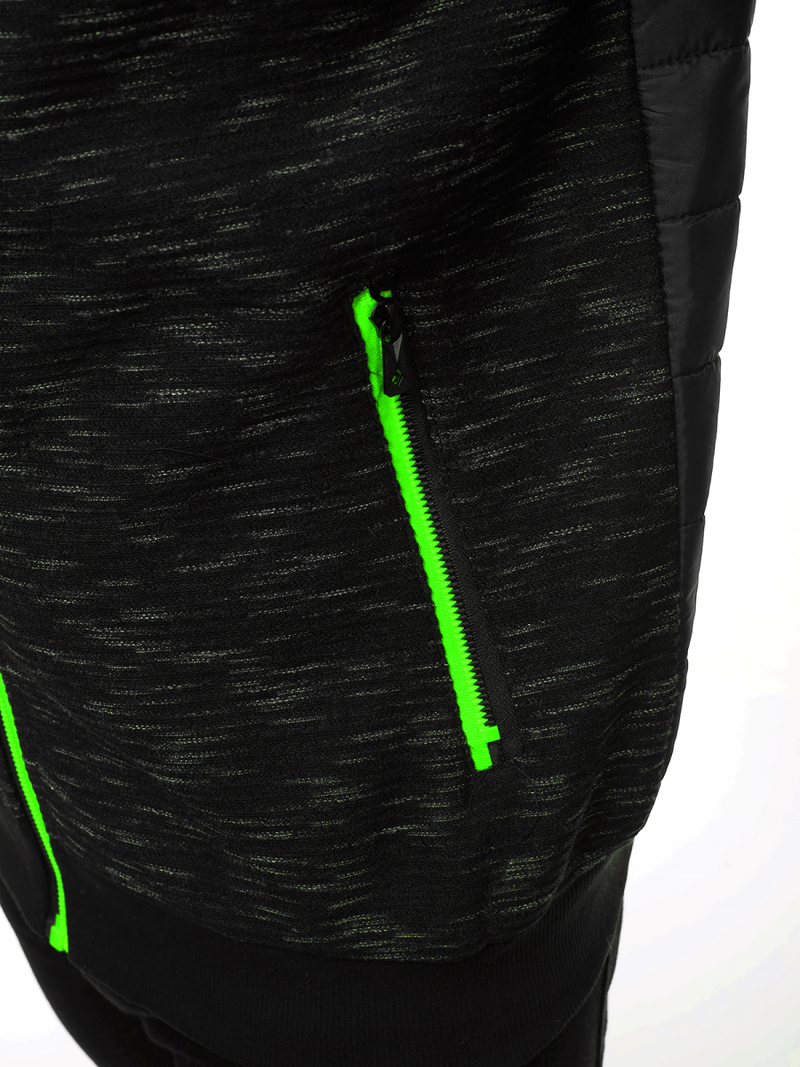 Chaqueta de hombre negra OZONEE JS/TY29