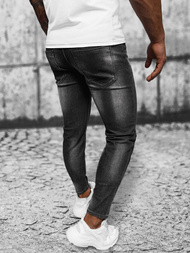 Vaqueros de hombre negras OZONEE NB/MP0199N