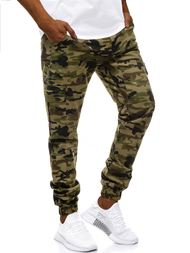 Pantalón jogger de hombre verde OZONEE A/404