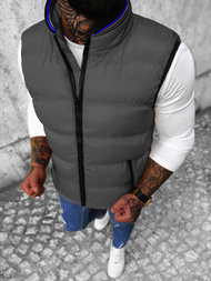Chaleco de hombre gris OZONEE N/7131