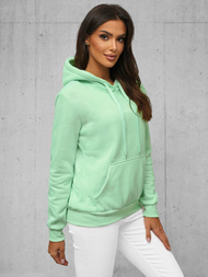 Sudadera de mujer menta OZONEE JS/W02Z