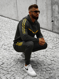Chándal de hombre negro OZONEE JS/C8117