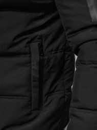 Chaqueta de hombre negra OZONEE JS/31M5003/B
