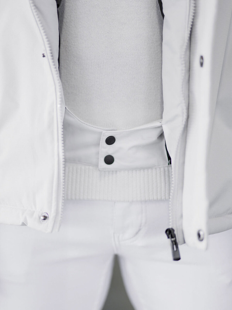 Chaqueta de hombre gris-clara OZONEE JS/91M9906/280