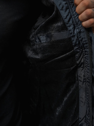 Chaqueta de hombre azul marino OZONEE JS/27M8109