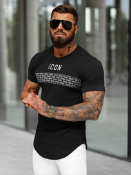 Camiseta de hombre negras OZONEE O/B1215