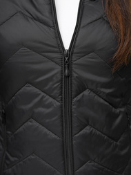 Chaqueta de mujer negra OZONEE JS/16M9232/392