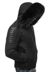 Chaqueta de hombre negra OZONEE O/88835