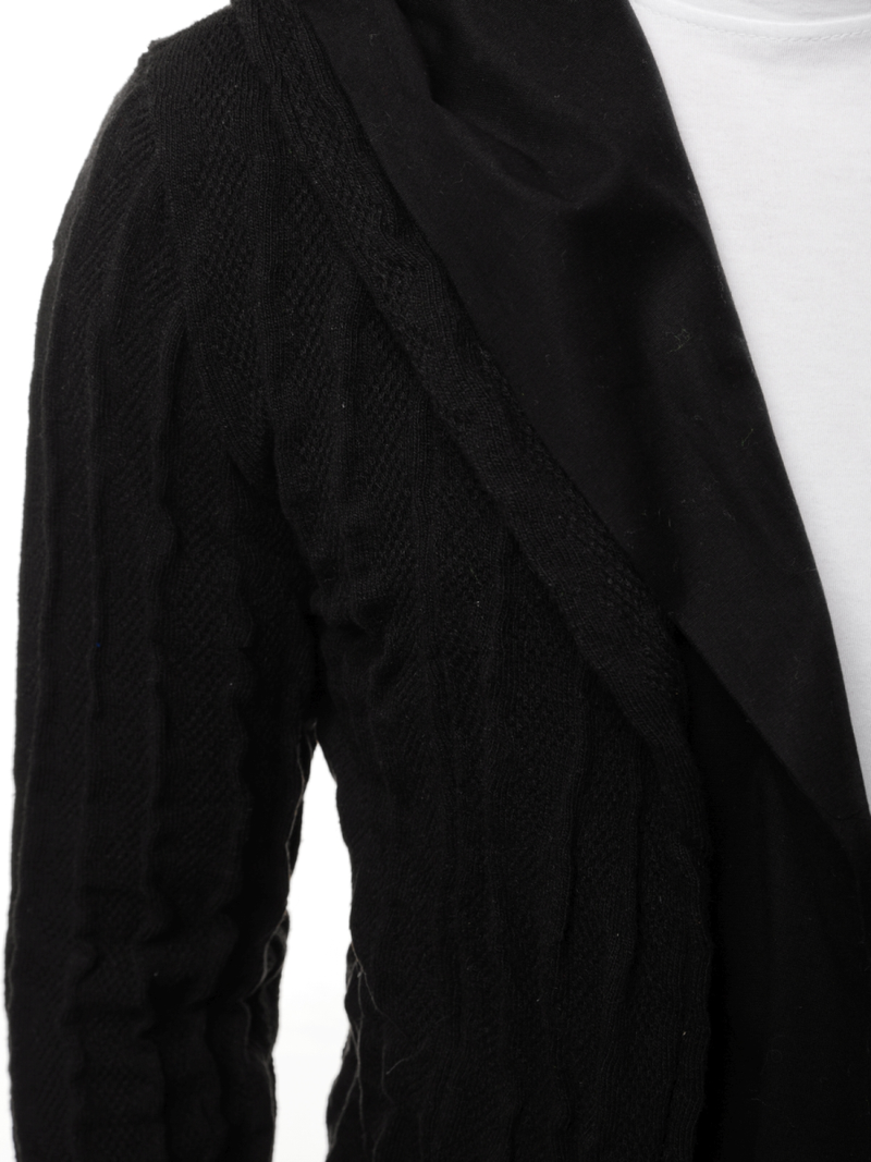 Sudadera de hombre negra OZONEE MACH/2138